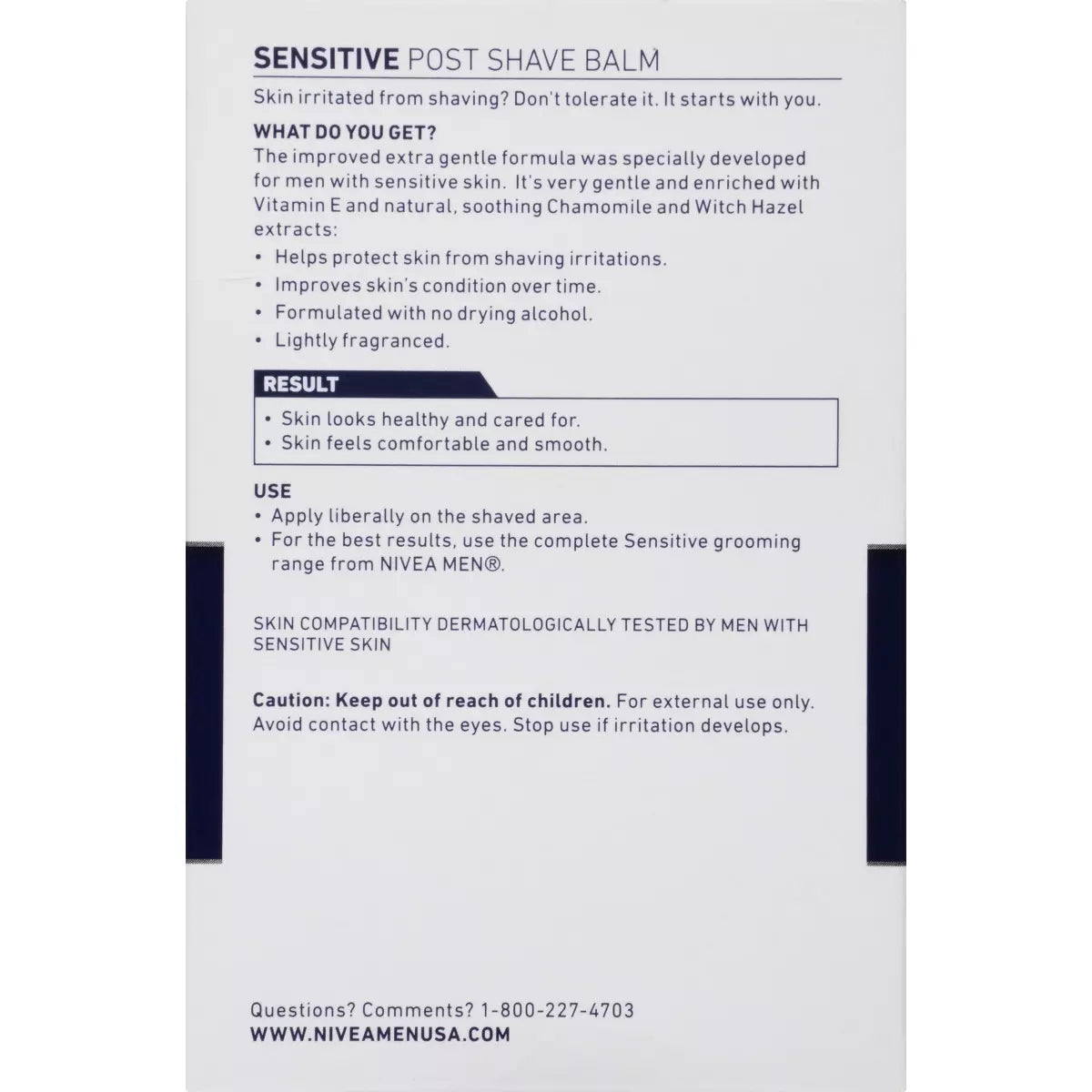 NIVEA MEN Sensitive Post Shave Balm