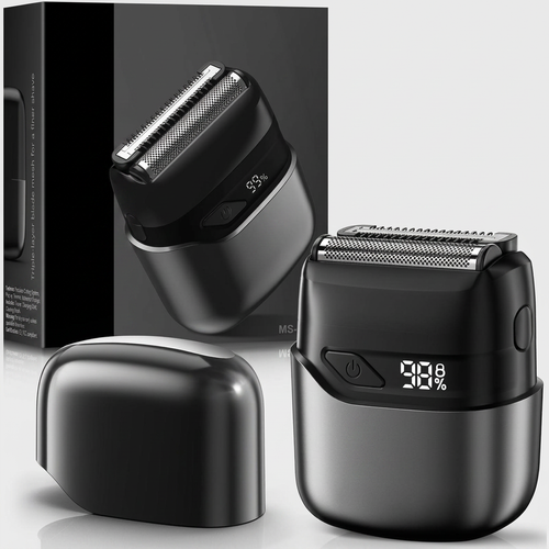 Compact Electric Shaver for Men